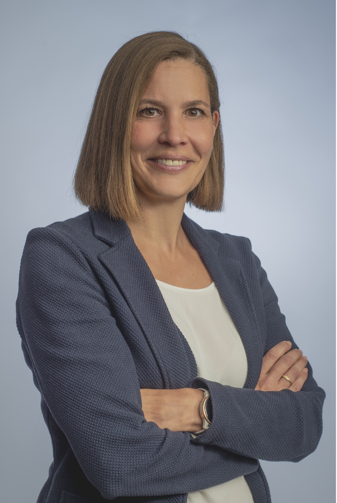 Das Foto zeigt die Leitung des Bereichs Therapie Stefanie Schleicher