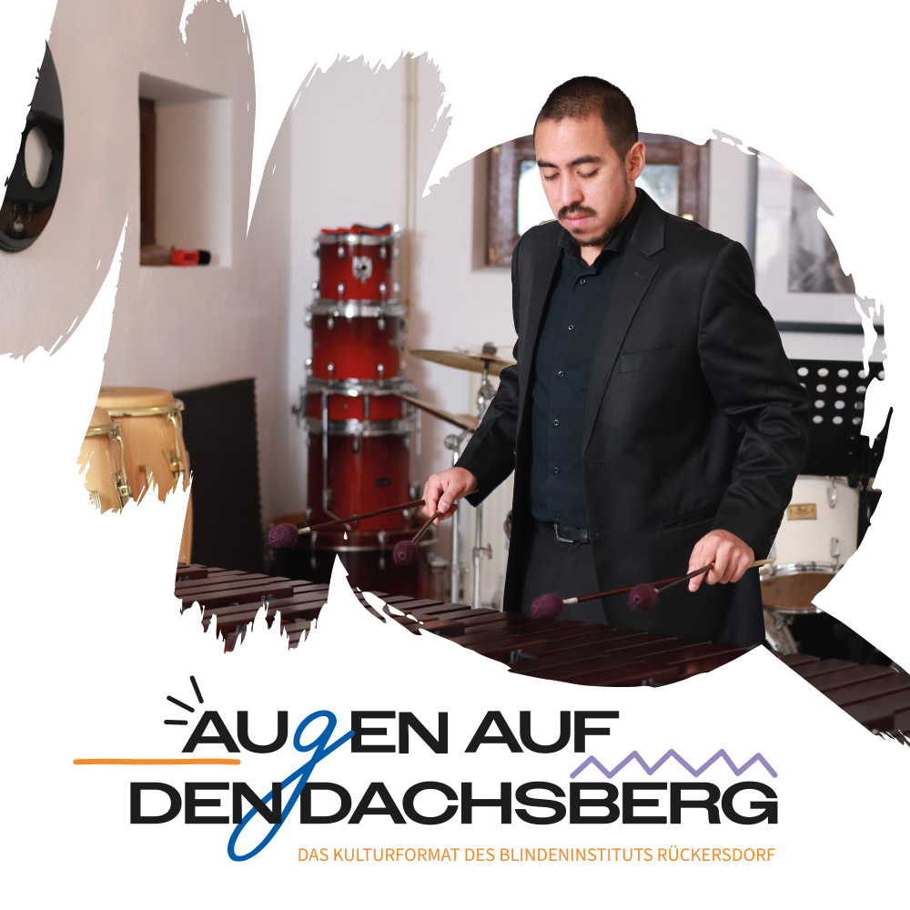 „Augen auf den Dachsberg“ Plakat mit dem Künstler Fidel Zalumbide