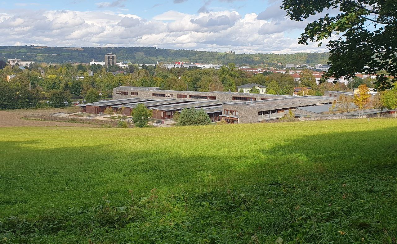 Blindeninstitut in Regensburg im Sommer