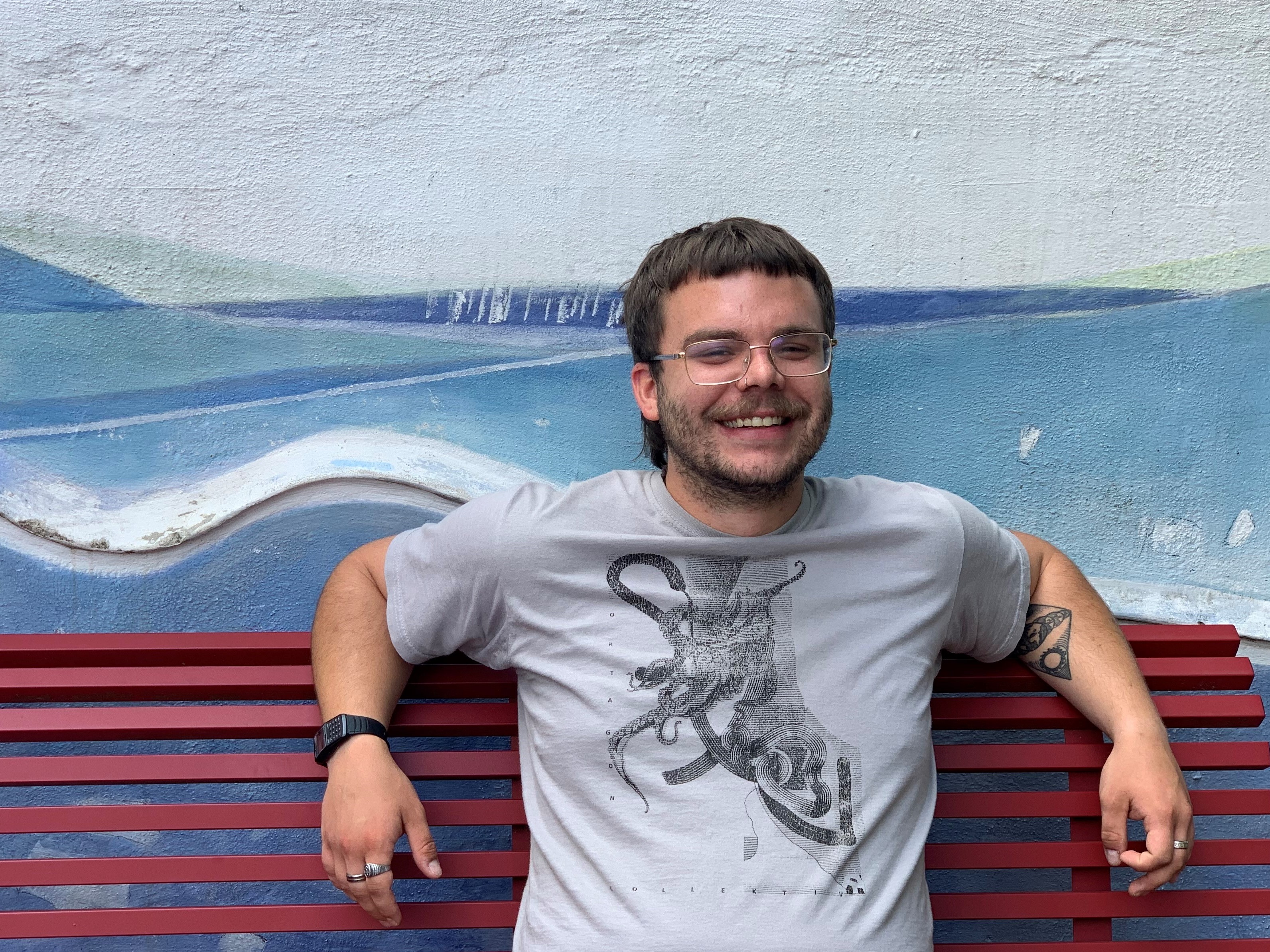 Das Bild zeigt Hauke Isermann, Gruppenleitung HPT beim Blindeninstitut München