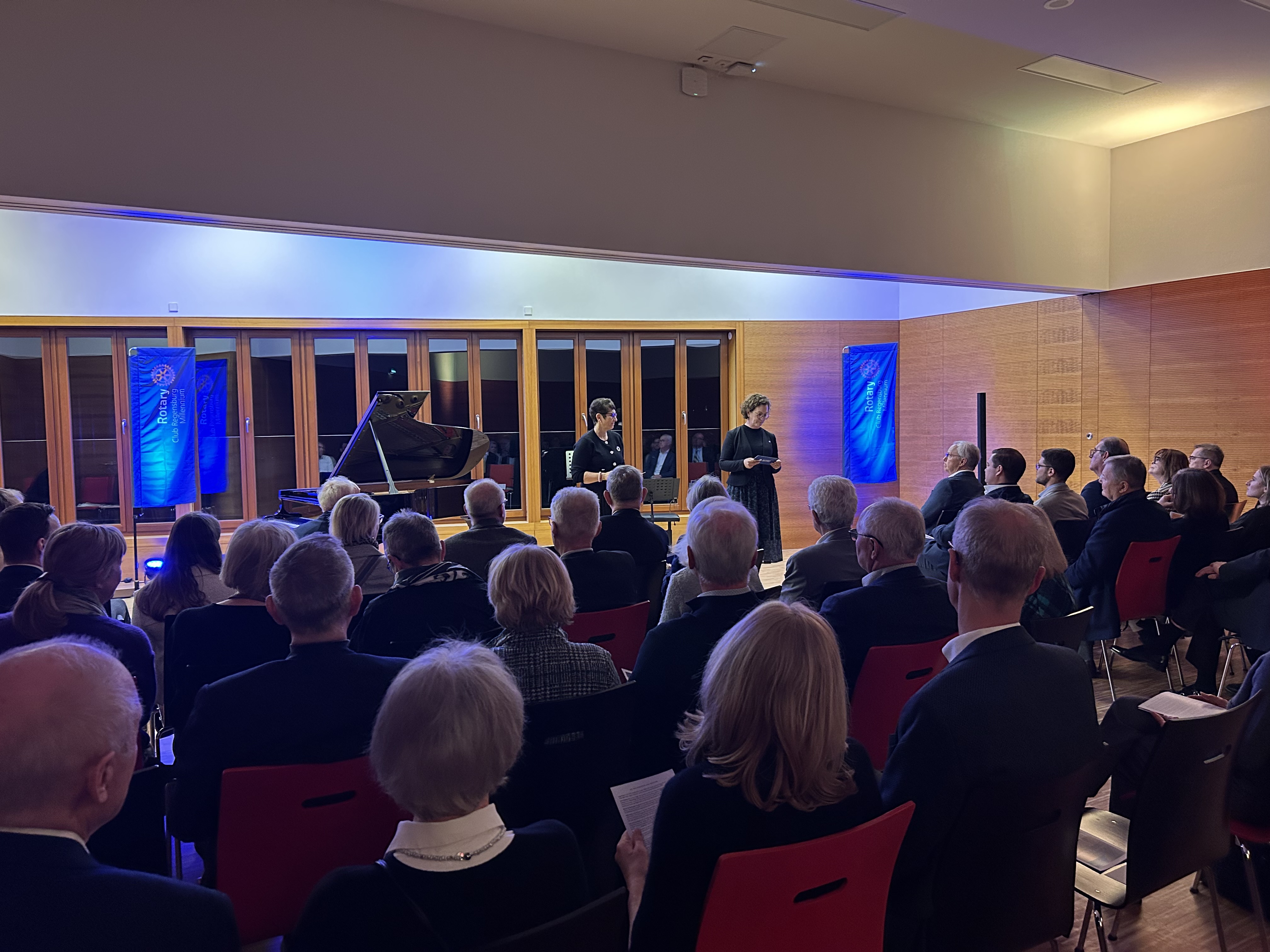 Eröffnung des Benefizkonzertes