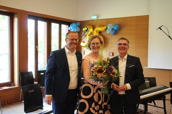 Begrüßung der neuen Institutsleiterin Frau Dominique Gottwald