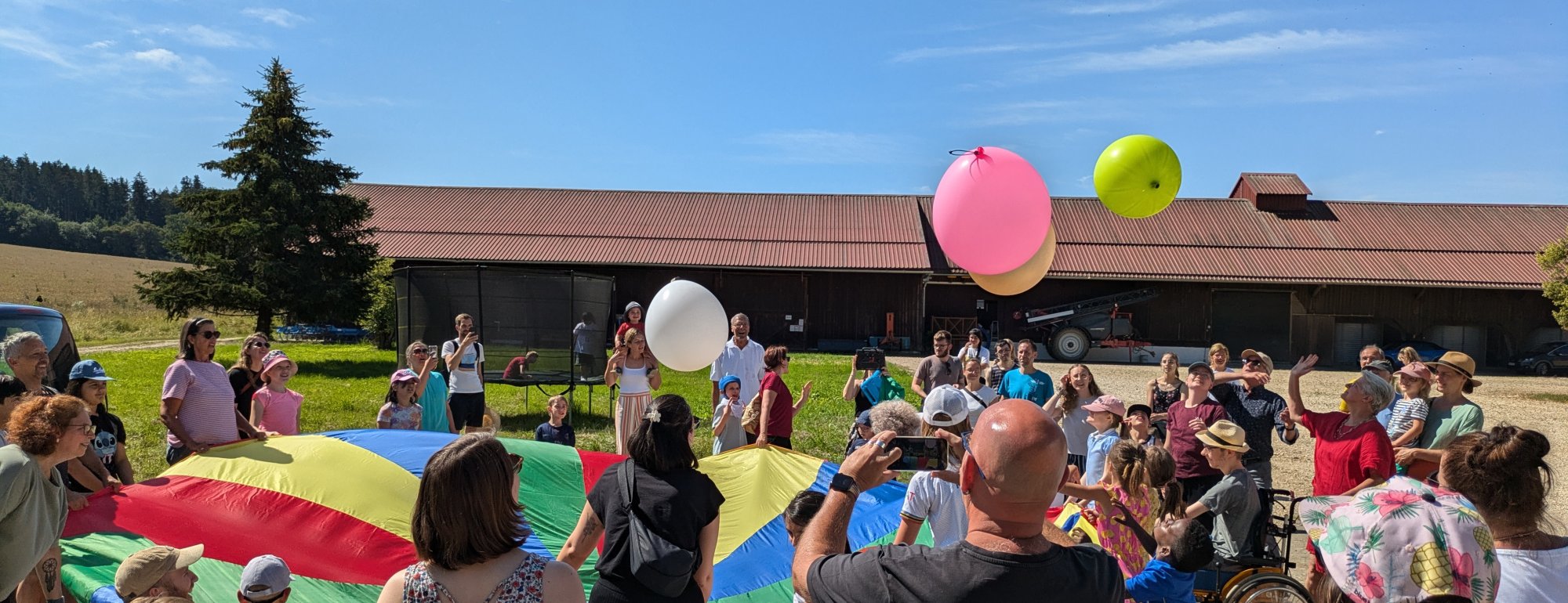 Ausflug mit Spiel und Spaß