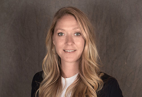 Julia Schröder, Interimsleiterin des Blindeninstituts Aschaffenburg
