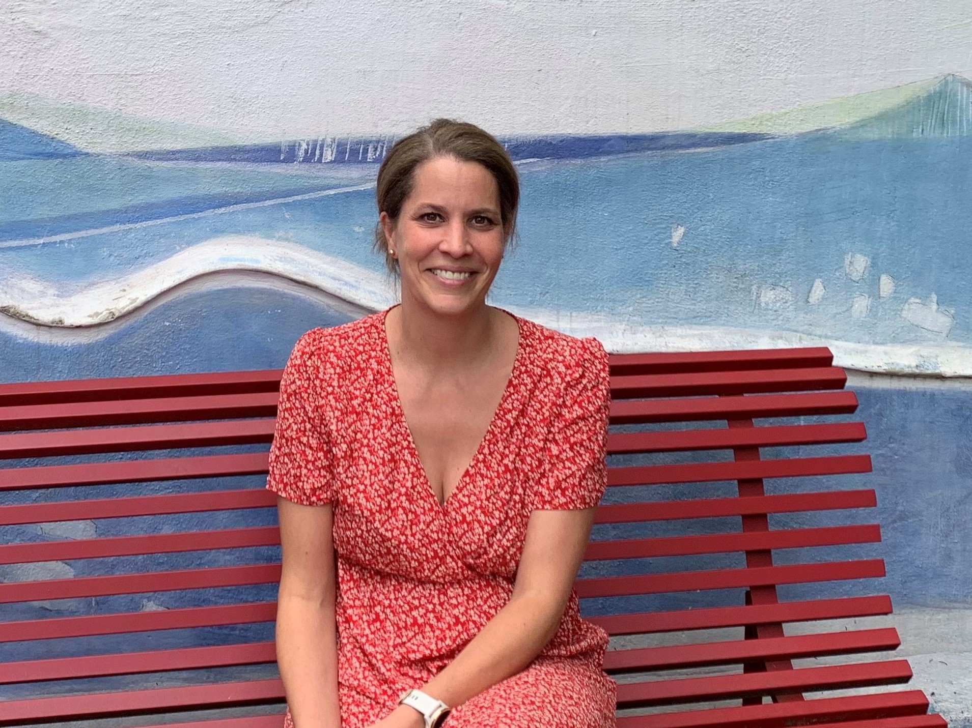 Das Bild zeigt Stefanie Schleicher, Leitung Therapie