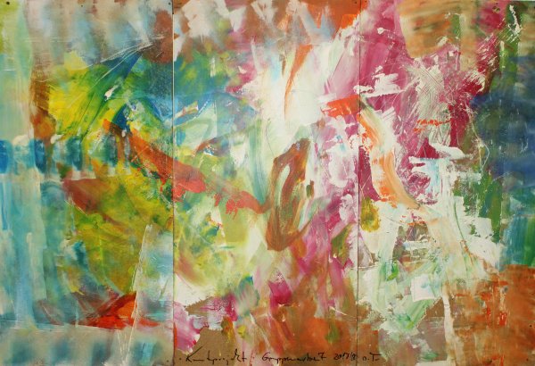 Ein Gemälde aus dem Kunsch-D-Projekt der Schule am Dachsberg.