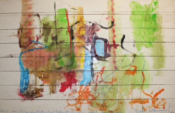 Ein Gemälde aus dem Kunsch-D-Projekt der Schule am Dachsberg.