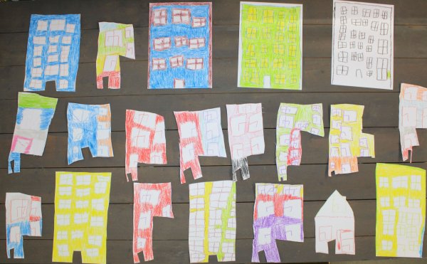 Ein Gemälde aus dem Kunsch-D-Projekt der Schule am Dachsberg.