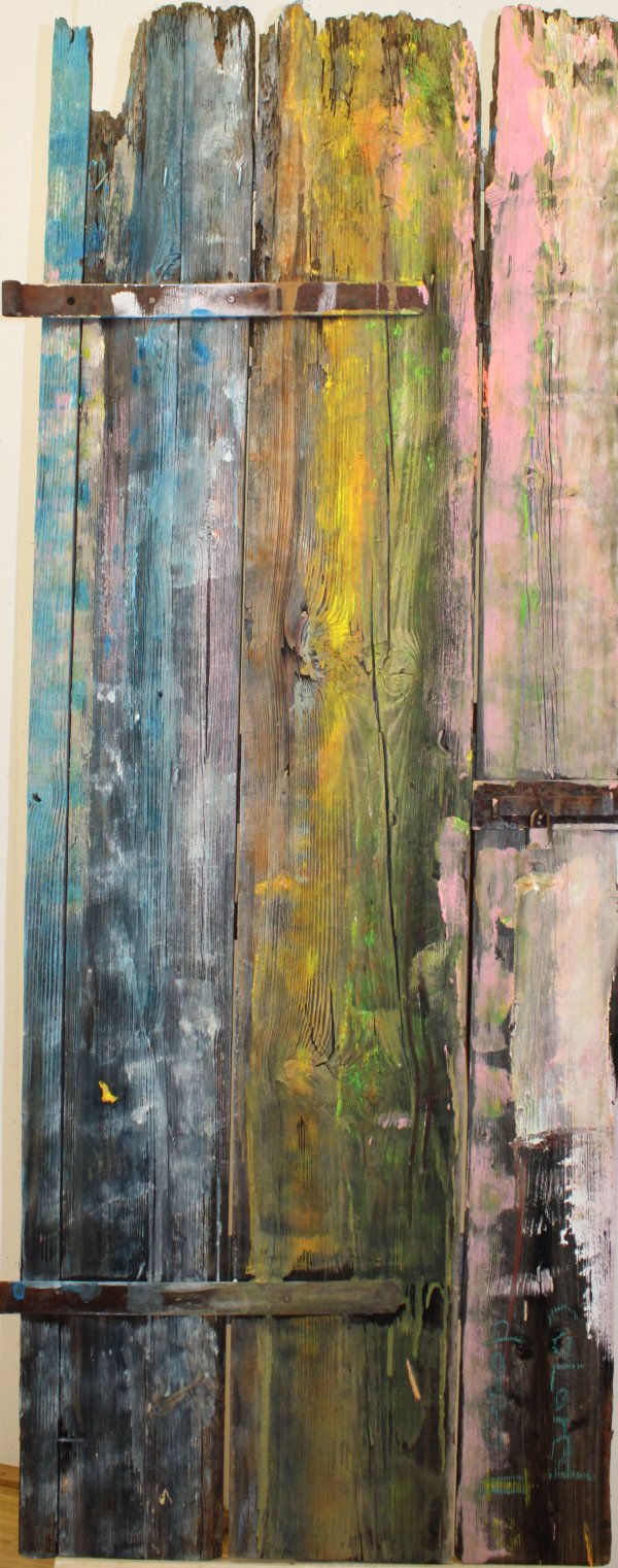 Ein Gemälde aus dem Kunsch-D-Projekt der Schule am Dachsberg.