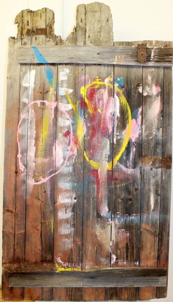 Ein Gemälde aus dem Kunsch-D-Projekt der Schule am Dachsberg.