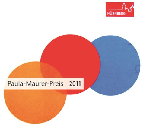 Das Logo des Paula-Maurer-Preises der Stadt Nürnberg.
